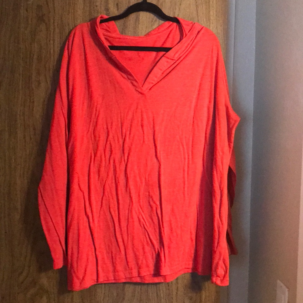 Red hood shirt